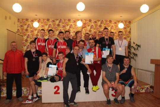 II командное место в соревнованиях по волейблоу среди мужских команд Ленинского сельского поселения.